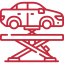 Icon use to describe the process for booking an appointment for car maintenance at our company. Does not have redirect link